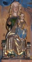 Madonnabeeld. Frankrijk 14de eeuw.