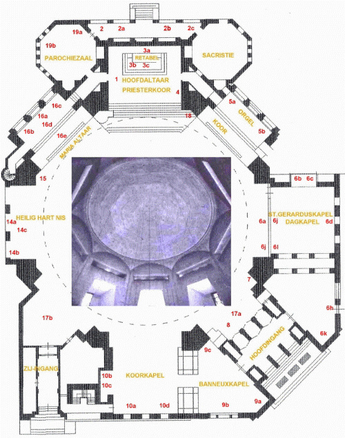 Plattegrond Koepelkerk.