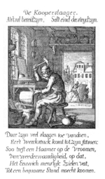 De koperslager, the coppersmith, the brazier, der Kupferschmied, der Kesselmacher, le chaudronnier